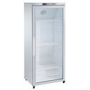 1 üvegajtós hűtőszekrény, fehér, 400/268L, 0/+10°C