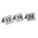 Asztalszám jelölő tábla "13-24"