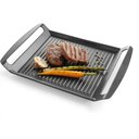 Grill lap indukciós talppal, 390x260mm