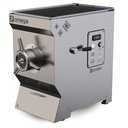 Hűtött húsdaráló, 32-es méretű, rozsdamentes acél kivitel, 750 kg/h, beépített kés sterilizálóval