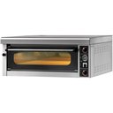 Pizzakemence 1 sütőtérrel, inox, elektromos, 7,2kW "M6" (6x34cm)