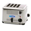 Kenyérpirító toaster, 4 szelet kenyérhez