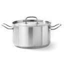 Rozsdamentes acél magas lábas fedővel, Kitchen Line, 1,7 literes