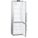 Kombinált hűtő-fagyasztó szekrény, rozsdamentes, 361 literes - GCv 4060