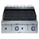 Gázüzemű asztali grill, 800mm