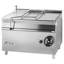 Billenő serpenyő sütő, elektromos üzemű, kézi billentés, 120L, inox fenékkel