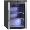 Üvegajtós hűtőszekrény, 160L